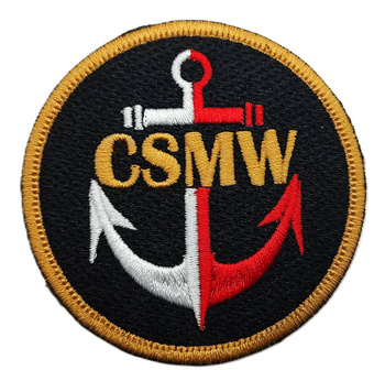 Naszywka Centrum Szkolenia Marynarki Wojennej - GALOWA